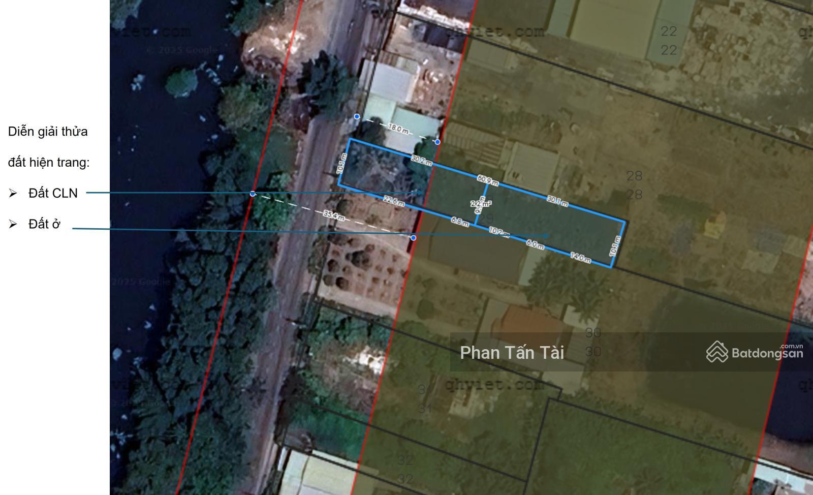 Bán đất ngang 10m mặt tiền Thanh Niên 602,2m2 mờ đường 30m còn 430m2 (300m2 ODT), ở gần Vành Đai 3