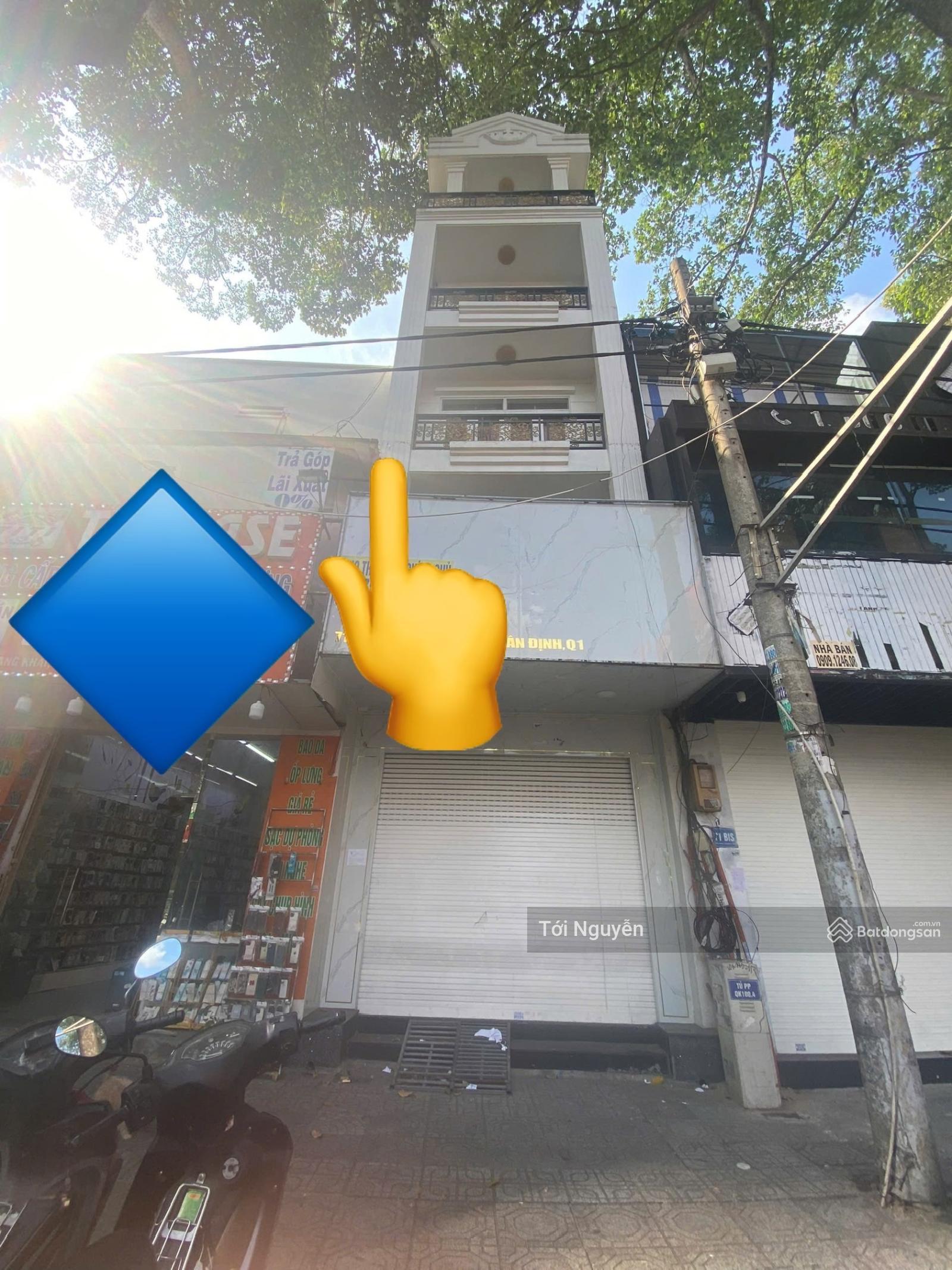 Ngộp Bank bán nhà 5 tầng thang máy mặt tiền Trần Quang Khải, Tân Định, Quận 1 (DT:4x23m) giá 32,5tỷ