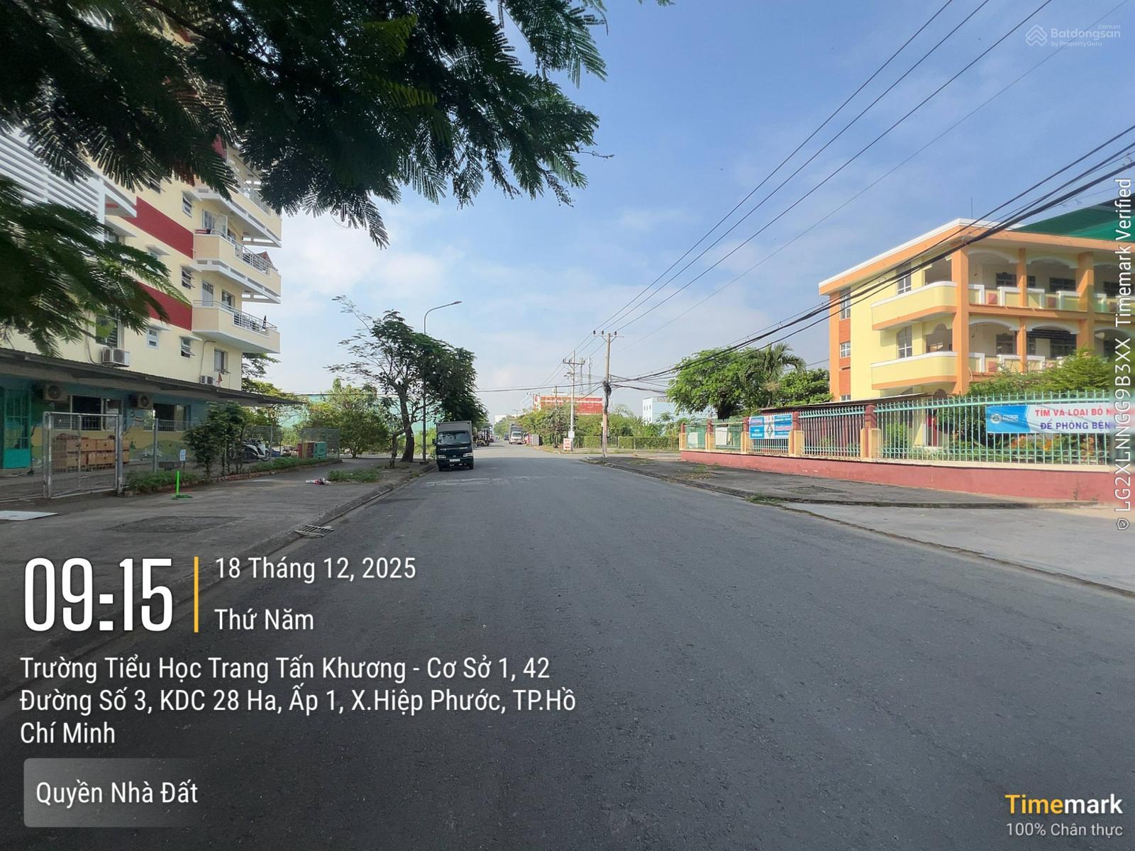 Đất thổ cư hẻm 512 Nguyễn Văn Tạo; 8x25m đường nhựa 12m giá 6,2 tỷ