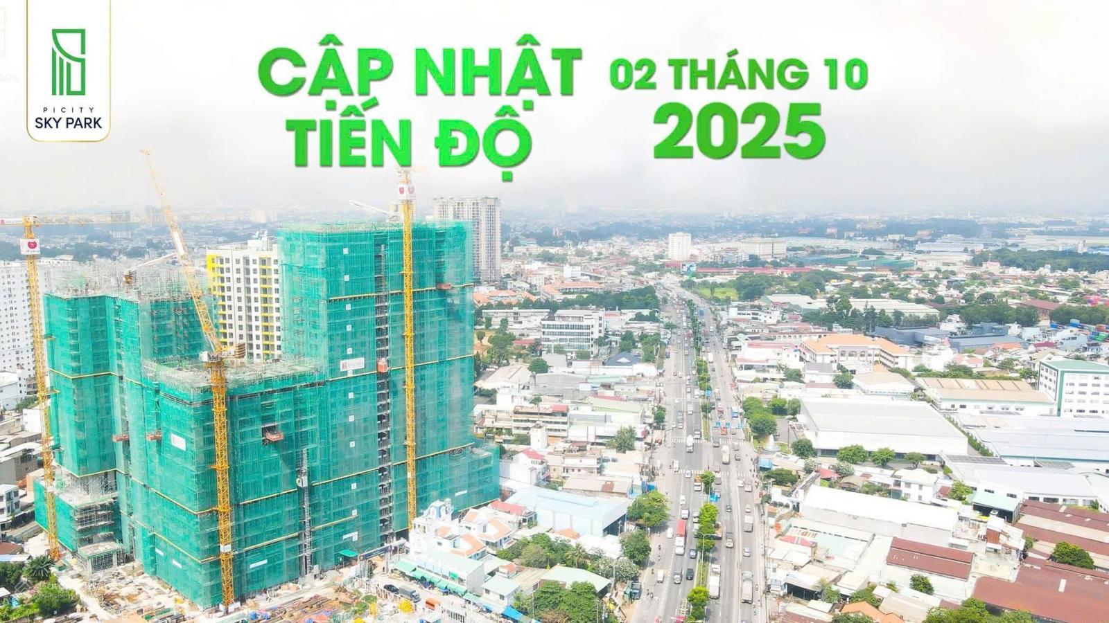 Picity Sky Park giỏ hàng 25 căn độc quyền, thanh toán 15% hỗ trợ lãi 36 tháng, quý 1/2027 nhận nhà