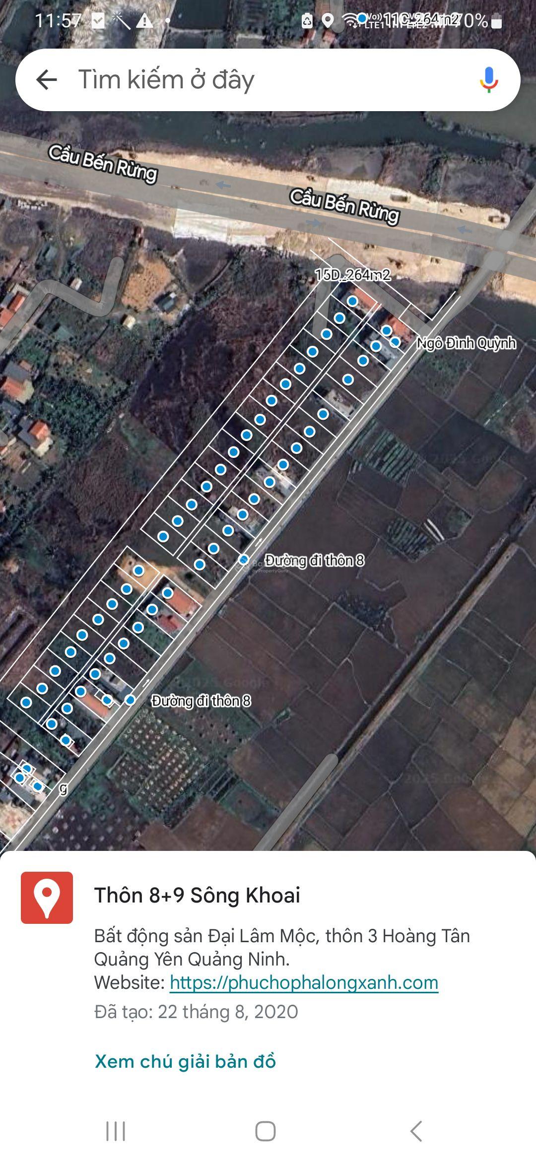 Bán đất thôn 8 + 9 Sông Khoai, Quảng Yên, Quảng Ninh