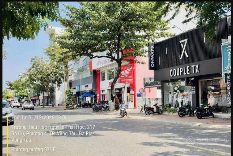 Bán nhà mặt tiền Ba Cu P.3 Vũng Tàu vị trí siêu đắc địa 128m2 giá chỉ 20,5 tỷ tl