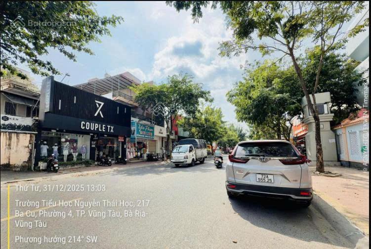 Bán nhà mặt tiền Ba Cu P.3 Vũng Tàu vị trí siêu đắc địa 128m2 giá chỉ 20,5 tỷ tl