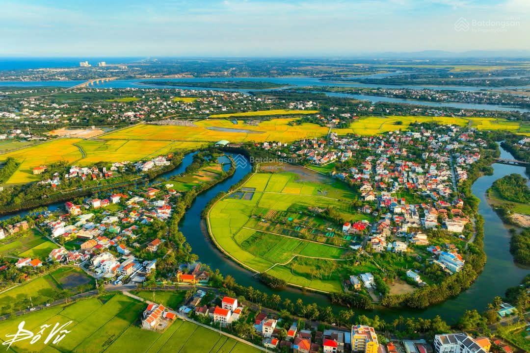 View sông Cẩm Châu đẹp cho quý khách xây biệt thự villa