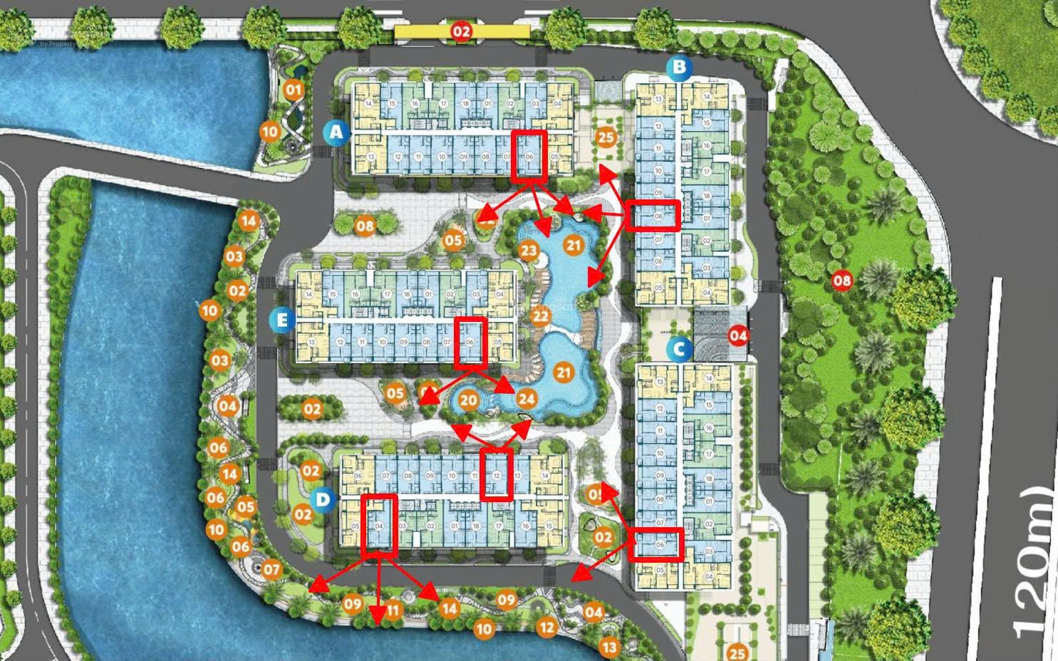 Đặc biệt Full VAT 3,25 tỉ-Tặng thêm 1% ngoài ưu đãi 8% từ CĐT-căn hộ 63,5m2 ven sông MT East Mark