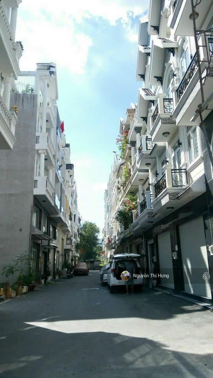 CHO THUÊ NHÀ NGUYÊN CĂN ĐƯỜNG 8M KDC HOÀNG QUỐC VIỆT Q7-4x12,5M+Lửng,3L+NTCB-GIÁ :22TR / THÁNG .