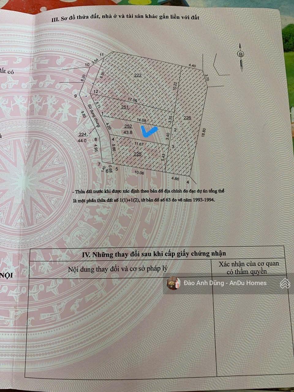 Hàng tuyệt chủng tại Kiêu Kỵ, Bán gấp 43.8m2 đất giá chỉ 2.65 tỷ