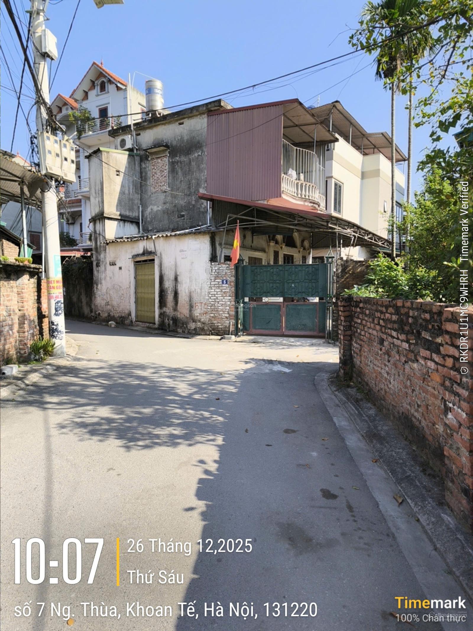 Bán ĐẤT tại Khoan Tế, 75 triệu / m2, 120m2, pháp lý đầy đủ