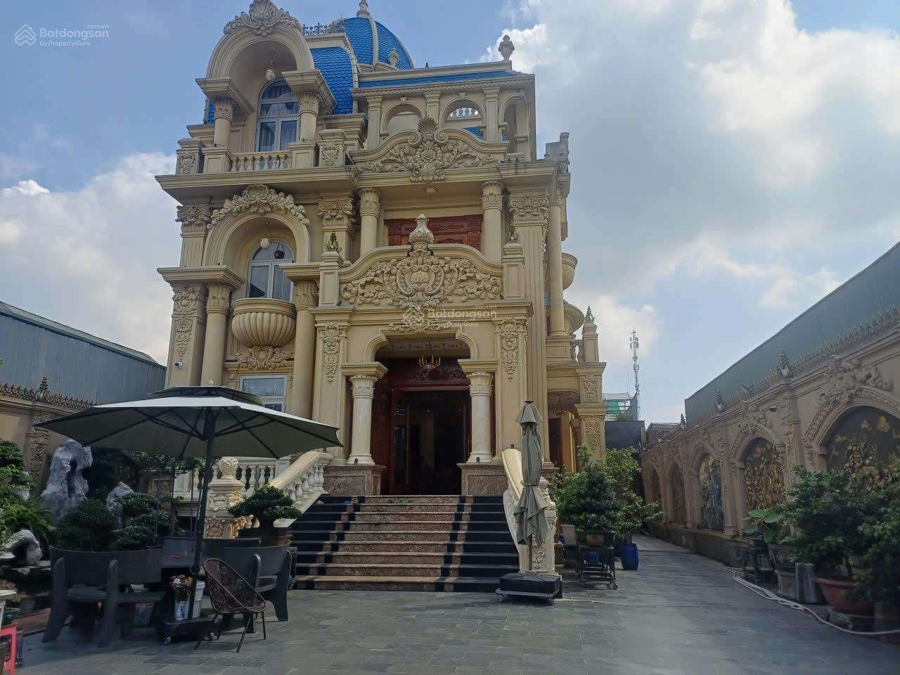 SIEU phẩm biệt thự cung điện 4 tầng DT 745M ( 17 x 44 ) mặt tiền đường chiêu Liêu dĩ An HCM