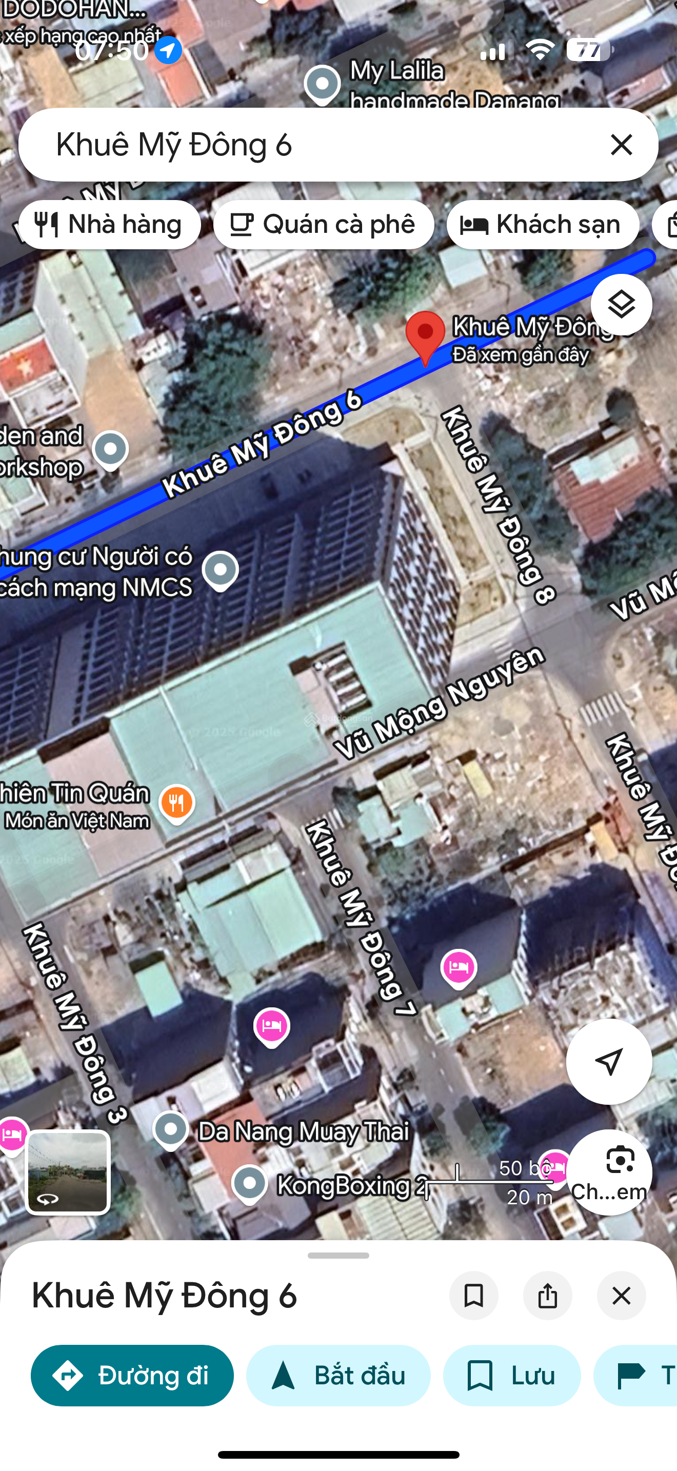 Bán cụm 11 lô mặt tiền Khuê Mỹ Đông 6 - DT 962.5m ngang 55m - Gọi Đàm Tiến