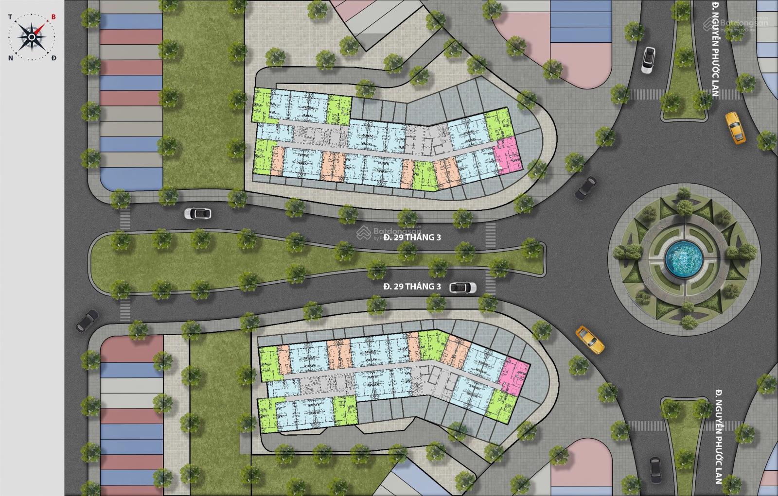 CĂN GÓC 2PN SUN CORA TẦNG 23 - VIEW PANORAMA TOÀN ĐÀ NẴNG - GIÁ TTS 4.8 TỶ - TÂN NGUYỄN REAL