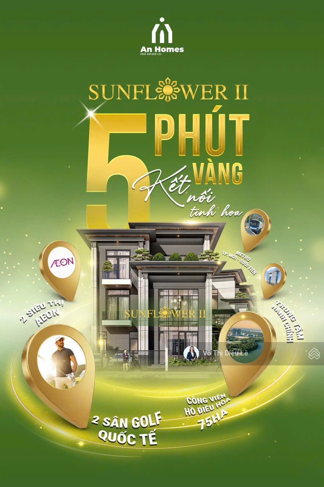 Sunflower II dinh thự độc bản, số lượng cực hiếm tại TPM - Bình Dương