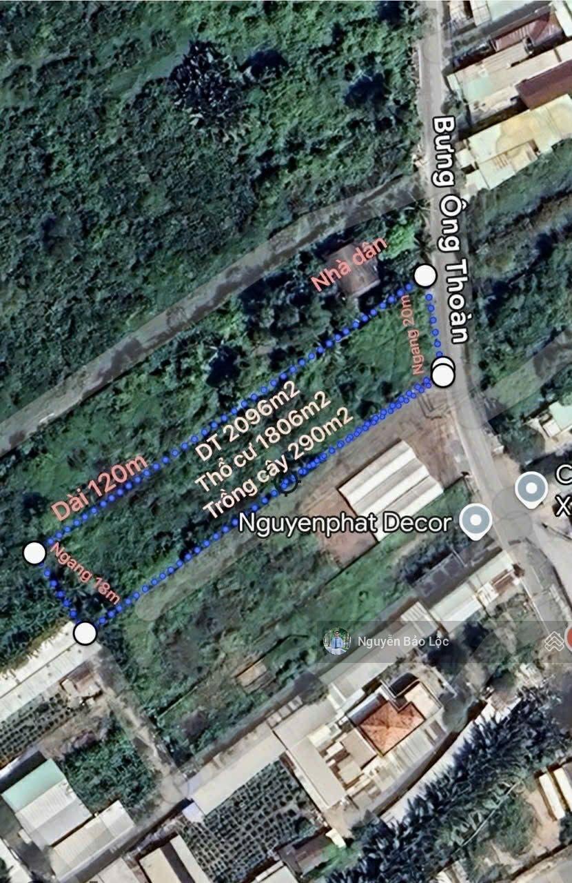 THÁCH THỨC ĐẦU TƯ - 1806M2 THỔ CƯ - 8X TỶ - MẶT TIỀN ĐƯỜNG 30M - KỀ LIÊN PHƯỜNG- PHÚ HỮU.