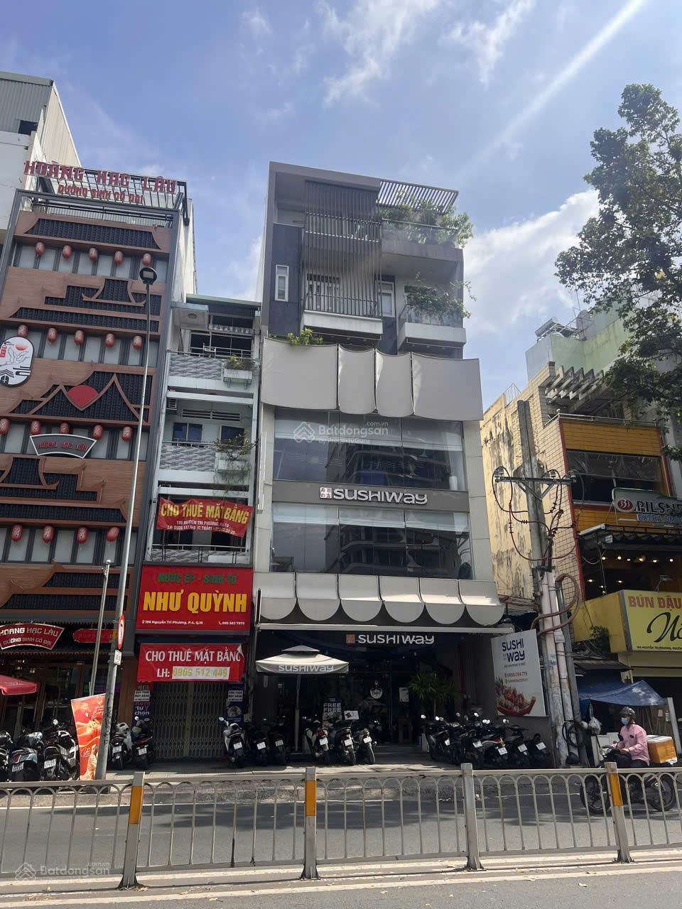 BÁN NHÀ MẶT TIỀN NGUYỄN TRI PHƯƠNG KHU PHỐ ẨM THỰC Q.10. DT 7.7x13m . 6 TẦNG. GIÁ 78 TỶ. BÁN NHÀ MẶT TIỀN NGUYỄN TRI PHƯƠNG KHU PHỐ ẨM THỰC Q.10. DT 7.7x13m . 6 TẦNG. GIÁ 78 TỶ.