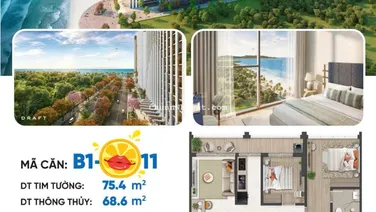 CĂN HỘ 2PN VIEW BIỂN-TẦNG THẤP-TÒA B1 CÓ HỒ BƠI-GIÁ GIAI ĐOẠN 1-CHIẾT KHẤU 200TR-0911 323 ***