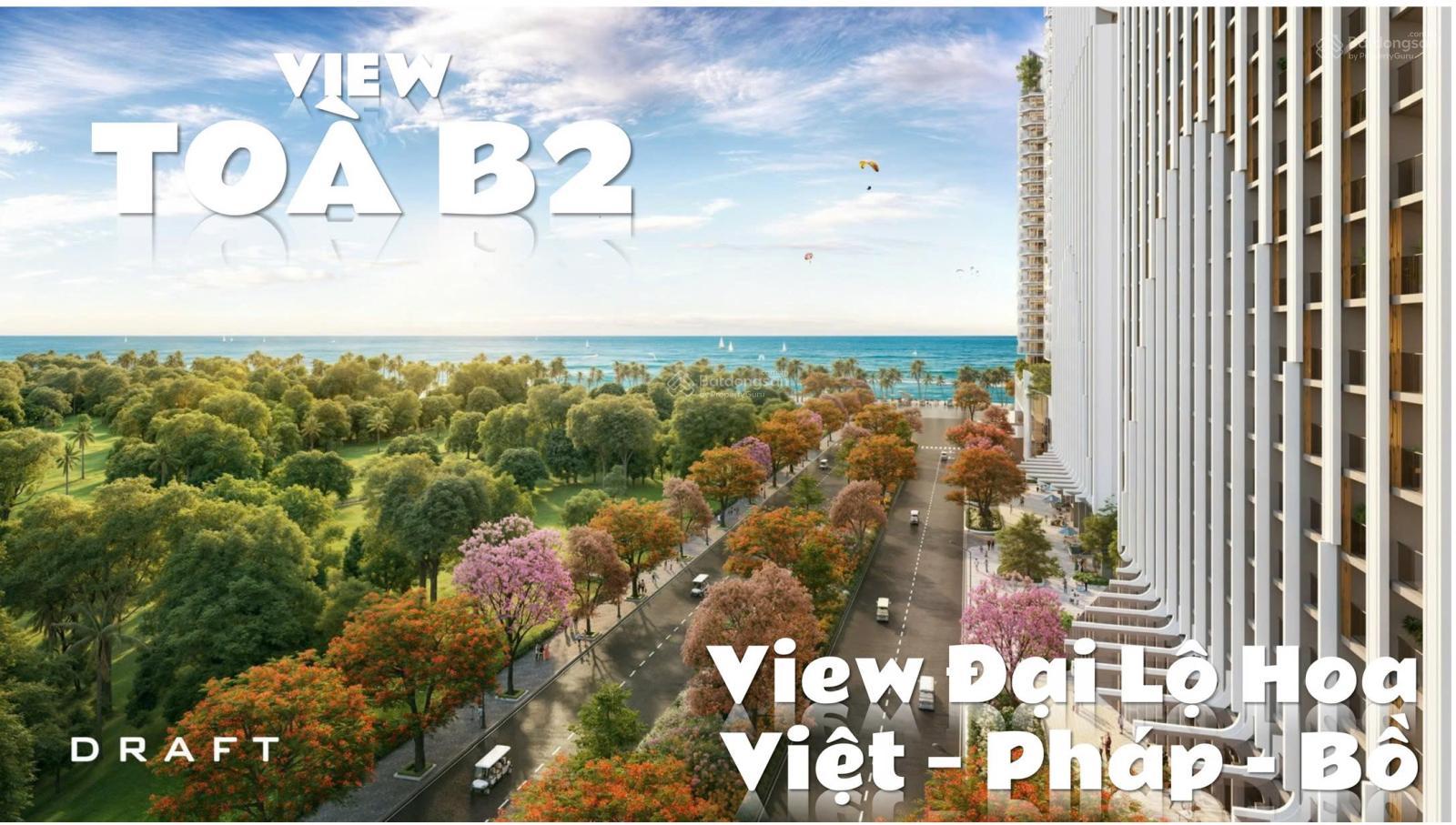 CĂN HỘ 2PN VIEW BIỂN-TẦNG THẤP-TÒA B1 CÓ HỒ BƠI-GIÁ GIAI ĐOẠN 1-CHIẾT KHẤU 200TR-0911 323 ***