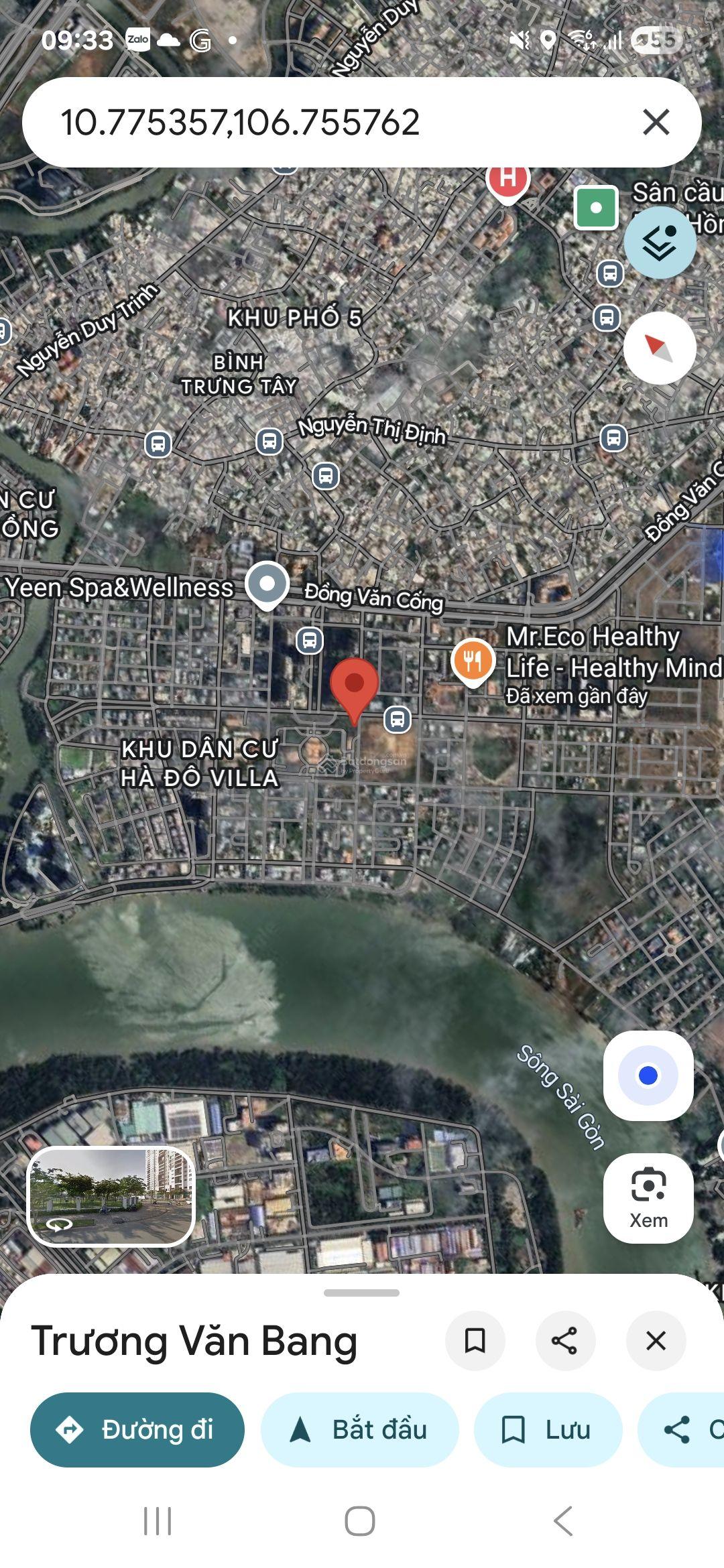 Bán đất Đá Bình Dương 5mx20m, đường 40m Trương Văn Bang, vị trí đẹp, 300tr/m2