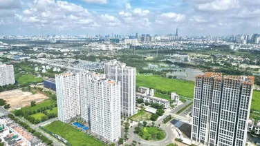 Căn hộ Quận 2, 2pn chỉ từ 2.7 tỷ. Nội khu tiện ích đầy đủ, trường học, chợ. Chỉ 15 phut đi Q1,Q7,Q9
