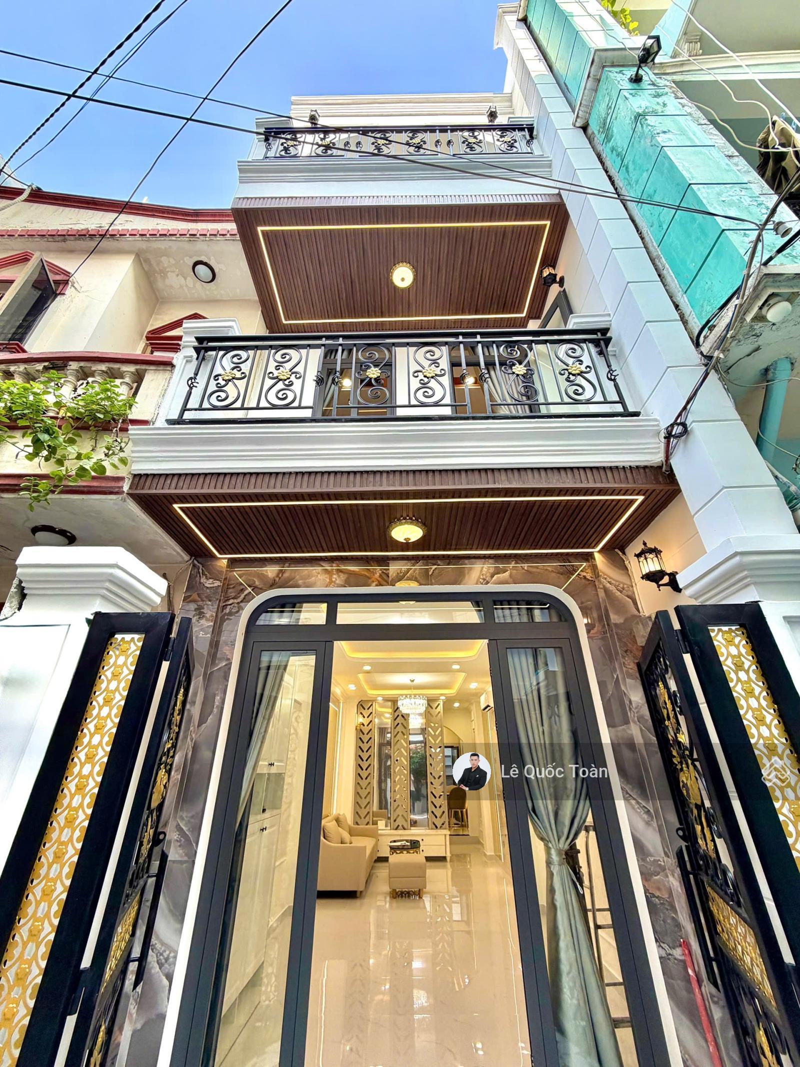 Chỉ 8 tỷ 990 TL, Nhà mới đẹp đường Phan Xích Long Phú Nhuận, DT 50m2, 4 tầng ST, 4PN, 5wc, Khu Sang