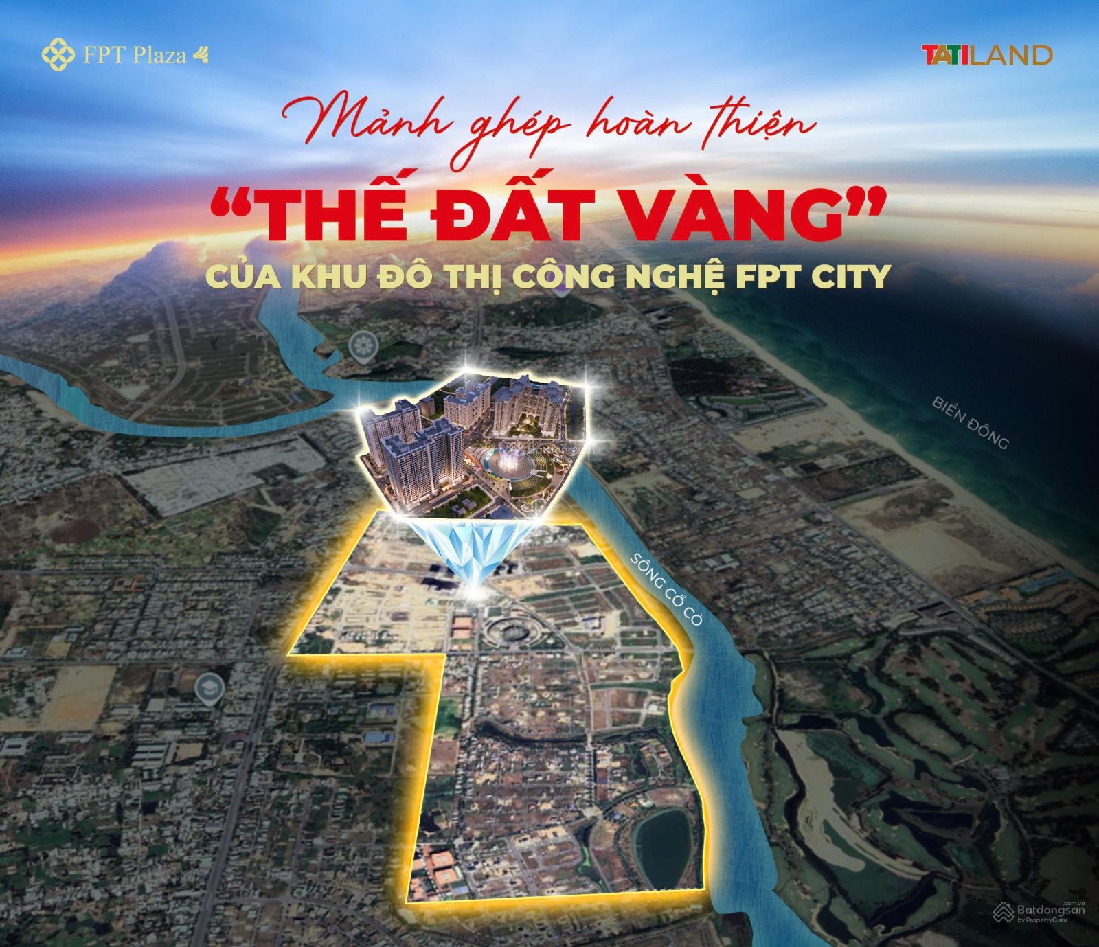 Bán dự án fpt plaza 4 nhận thông tin cho đợt sau lễ em Dung tati land phân phối f1 0964 811 ***