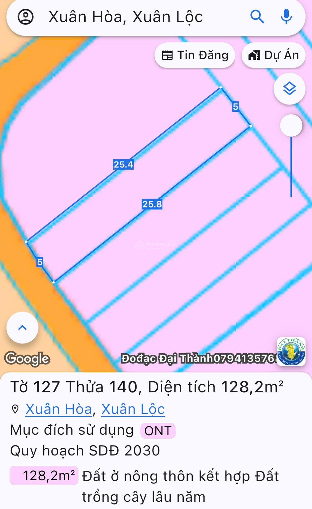 BÁN MẢNH ĐẤT THỔ CƯ -SÔ HỔNG RIÊNG - GIÁ 360 TRIỆU. LH 0919 093 ***