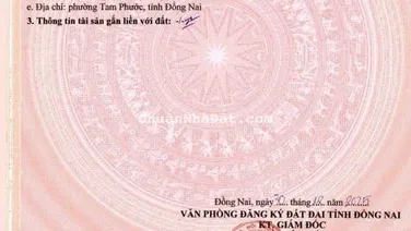 Bán Sĩ 21 nền và Lẻ, Đất Sổ Riêng Thổ cư, Tam Phước, Biên Hòa.. dt trung bình 5 x 20m Giá 1,7 tỷ