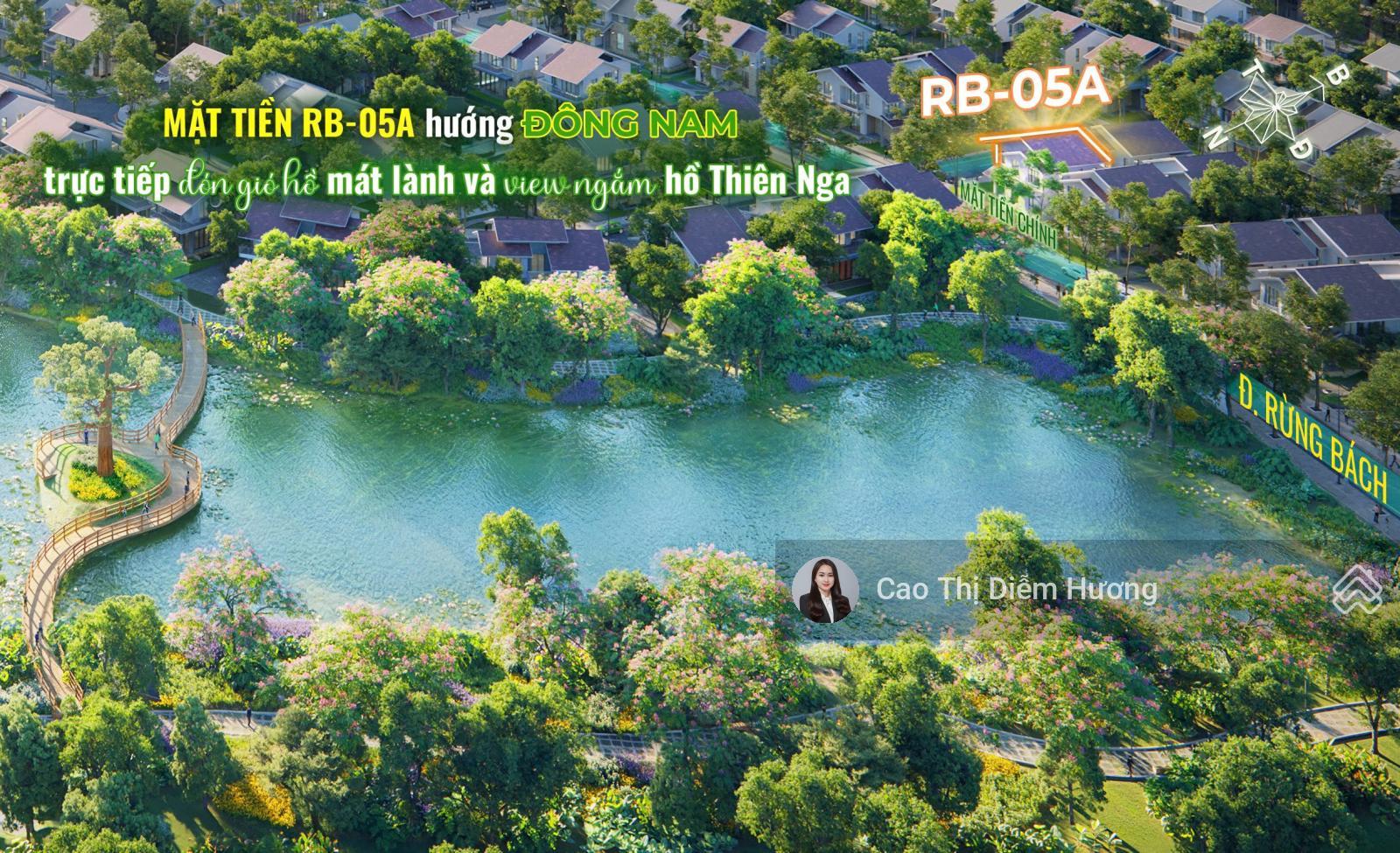 HÀNG HIẾM - BIỆT THỰ RỪNG Đơn Lập góc 2 mặt tiền HOT nhất Eco Retreat giá 19,3 tỷ gần HỒ THIÊN NGA