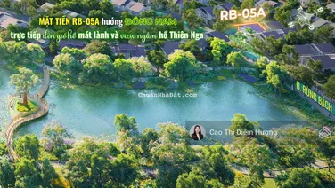 HÀNG HIẾM - BIỆT THỰ RỪNG Đơn Lập góc 2 mặt tiền HOT nhất Eco Retreat giá 19,3 tỷ gần HỒ THIÊN NGA