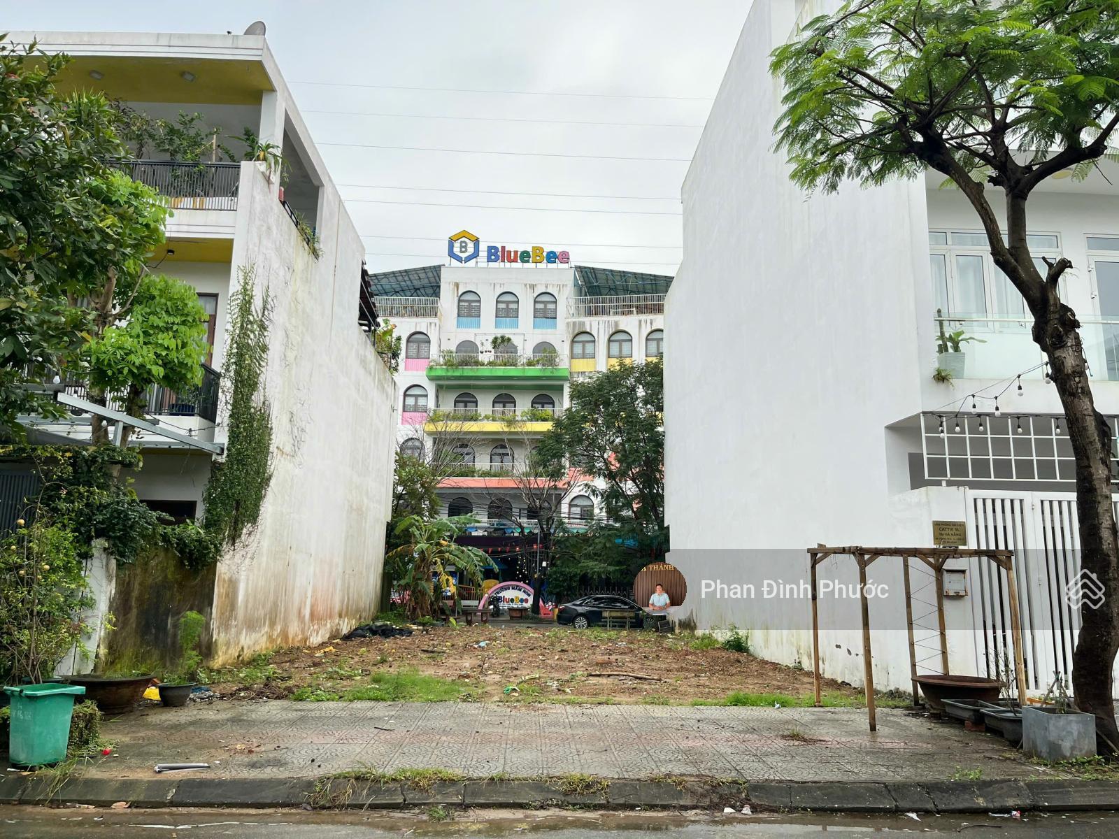 Bán 2 lô đất liền kề 2 mặt tiền trước sau - Hồ Phi Tích & Đinh Văn Chấp, Hòa Xuân