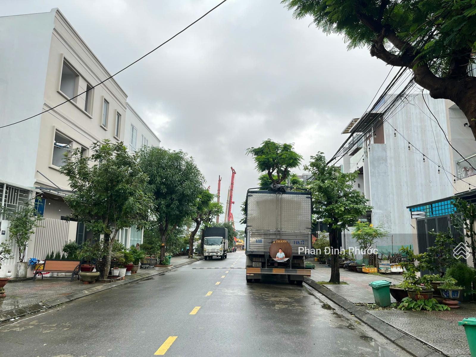 Bán 2 lô đất liền kề 2 mặt tiền trước sau - Hồ Phi Tích & Đinh Văn Chấp, Hòa Xuân