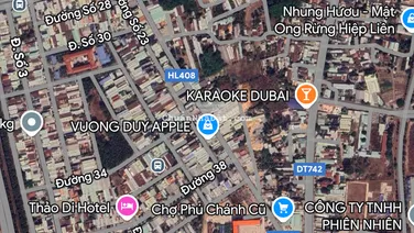 Bán đất tặng nhà cấp 4, kho 100m2, phường Bình Dương, gần chợ Phú Chánh A, bến xe Phú Chánh, ngộp