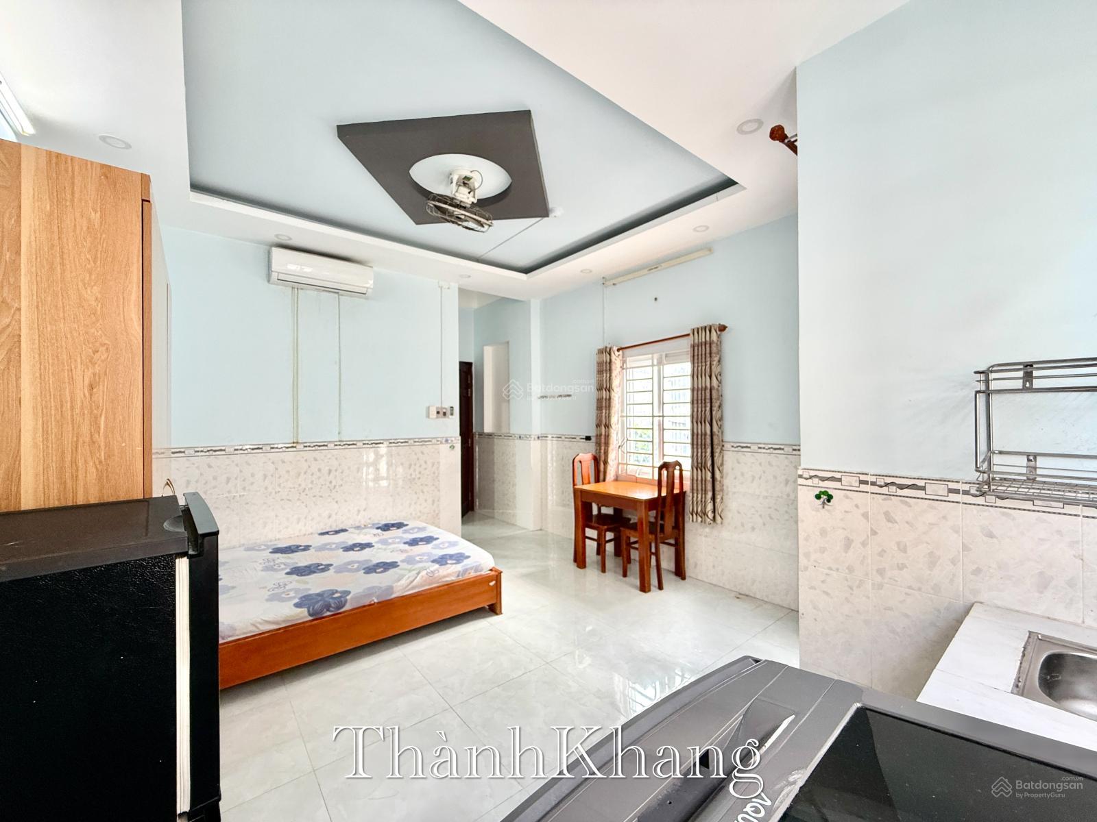 Cho Thuê Căn Hộ Studio Bancol, Máy Giặt Riêng, Rộng 30m2, Full Nội Thất, Ngay CV Lê Thị Riêng Q10