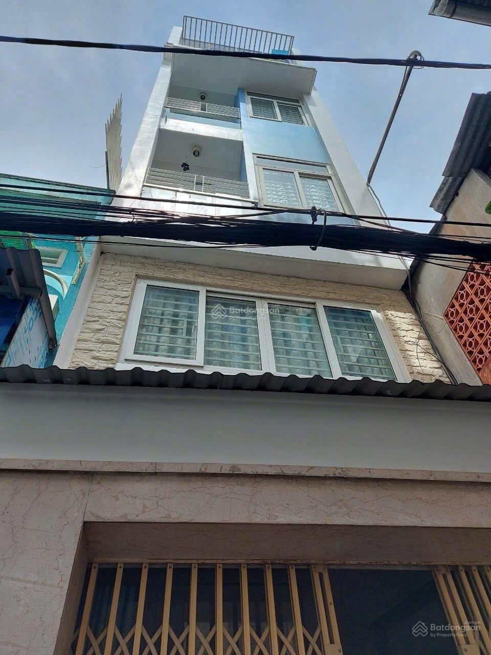 NEW ! Nhà 5 tầng BTCT Tô Hiến Thành Q.10 - 2 xẹt, 20m ra hẻm xe hơi - 3,5 x 10m, 4 phòng - 5.3 Tỷ