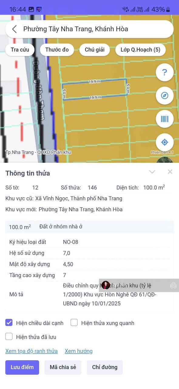 Bán đất Mặt Tiền đường Hòn Thơm , Vĩnh Ngọc gần I resort Bán đất Mặt Tiền đường Hòn Thơm , Vĩnh Ngọc gần I resort