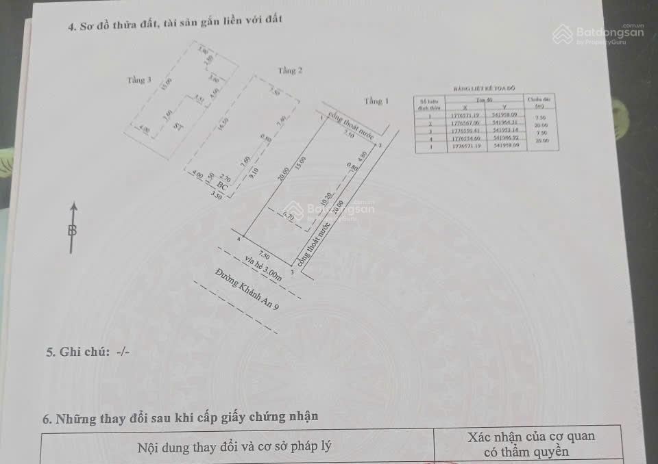 Chính Chủ gửi bán nhà 3 tầng MT( Kẹp Cống) Khánh An 9.Đà Nẵng.