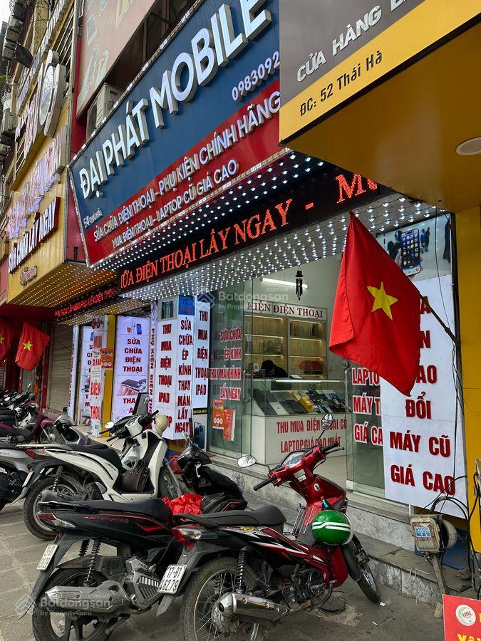 CHÍNH CHỦ BÁN NHÀ MẶT PHỐ THÁI HÀ VỊ TRÍ ĐẸP NHẤT PHỐ KKU VỰC KINH DOANH SẦM UẤT NGÀY ĐÊM GIÁ MỀM