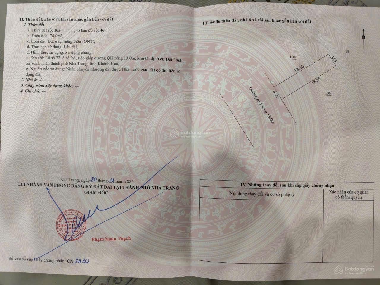 Bán gấp 74m2 tdc đất lành đối diện trường mầm non. Đường 13m. Giá bán 3,8 tỷ Lh: 0901 920 *** Bán gấp 74m2 tdc đất lành đối diện trường mầm non. Đường 13m. Giá bán 3,8 tỷ Lh: 0901 920 ***