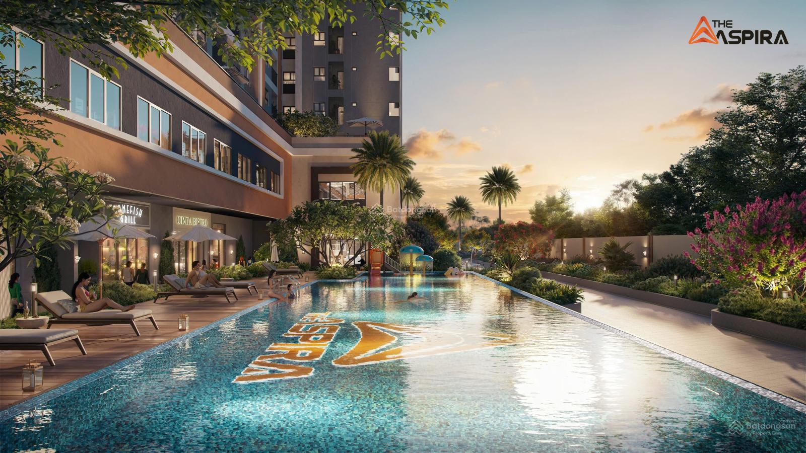 Căn hộ The Aspira.Liền kề Go Dĩ An. Nằm trong khu TOD và Tuyến Metro số 1.Trả trước chỉ 6,8tr/tháng