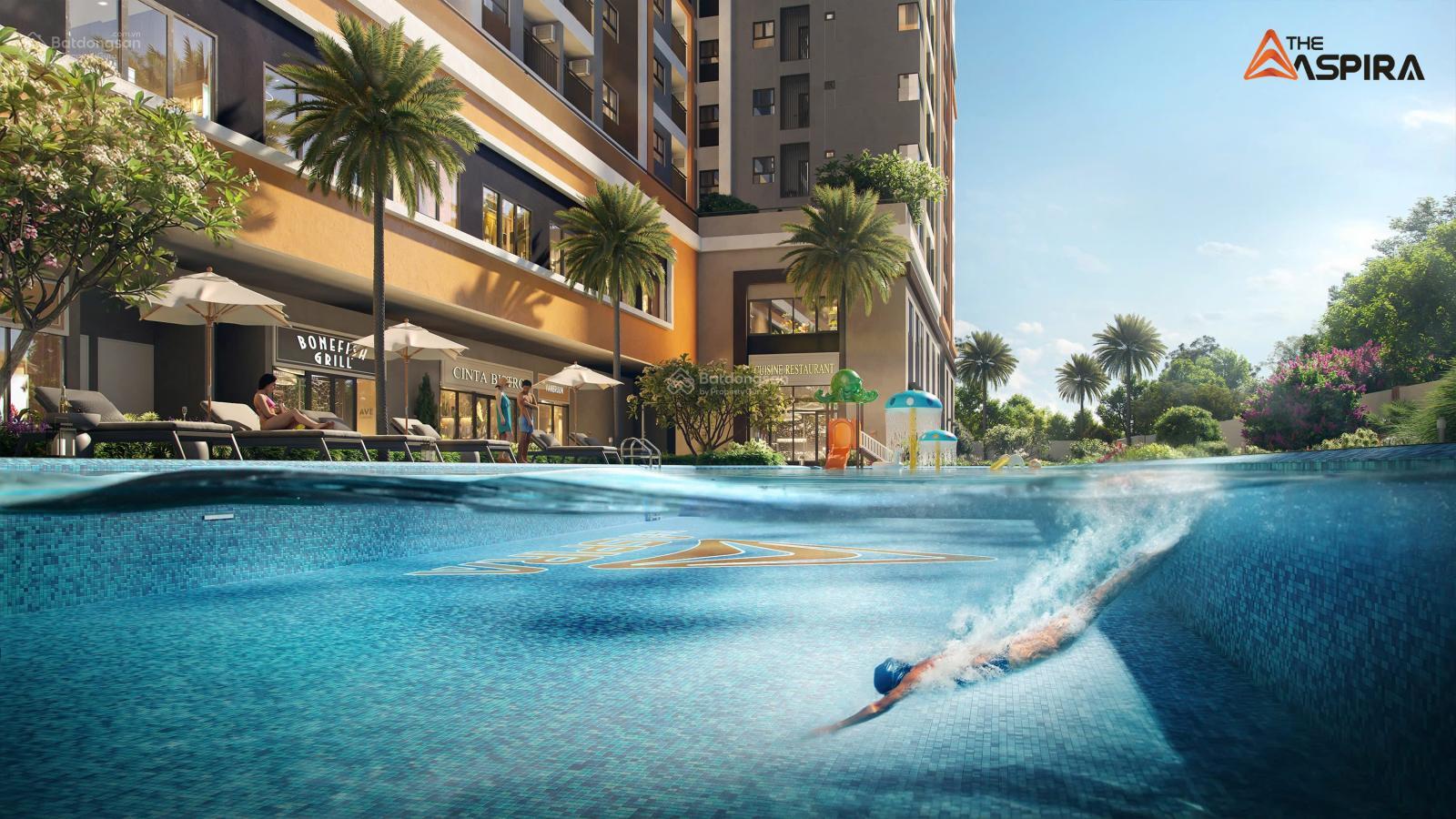 Căn hộ The Aspira.Liền kề Go Dĩ An. Nằm trong khu TOD và Tuyến Metro số 1.Trả trước chỉ 6,8tr/tháng