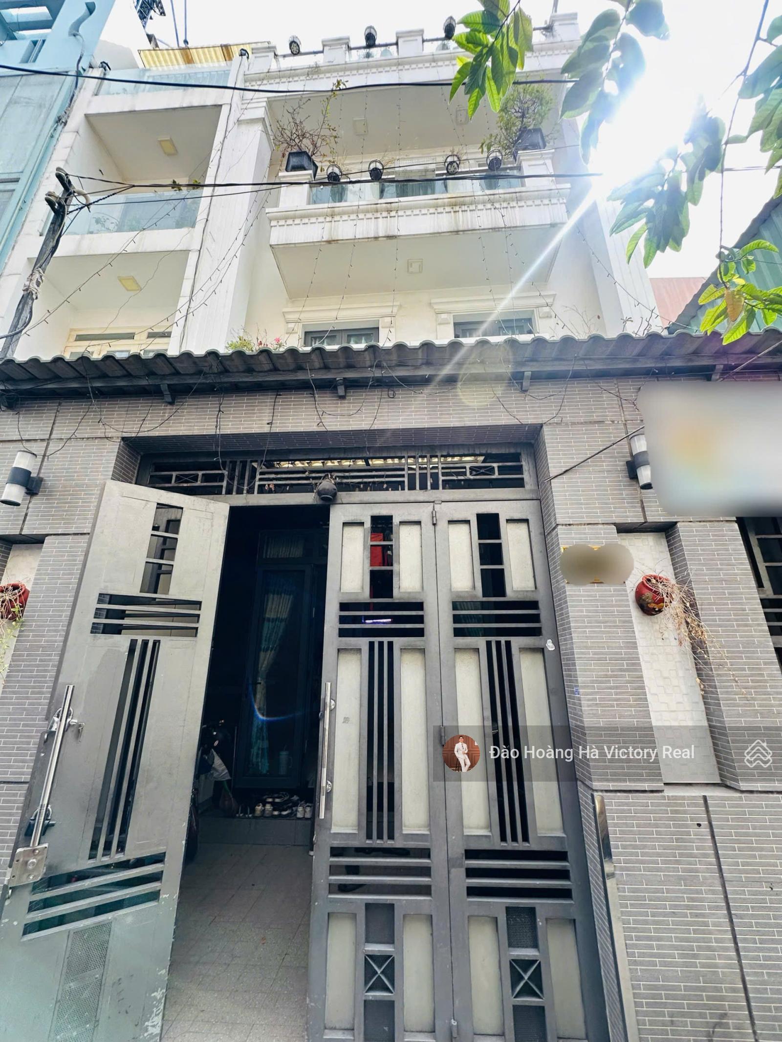 Hạ Giá 1.5 Tỷ còn 10 Tỷ TL, Bán gấp nhà 4 tầng mặt tiền Lê Lai, P12, TB, DT: 5.7 x 12m vuông vức