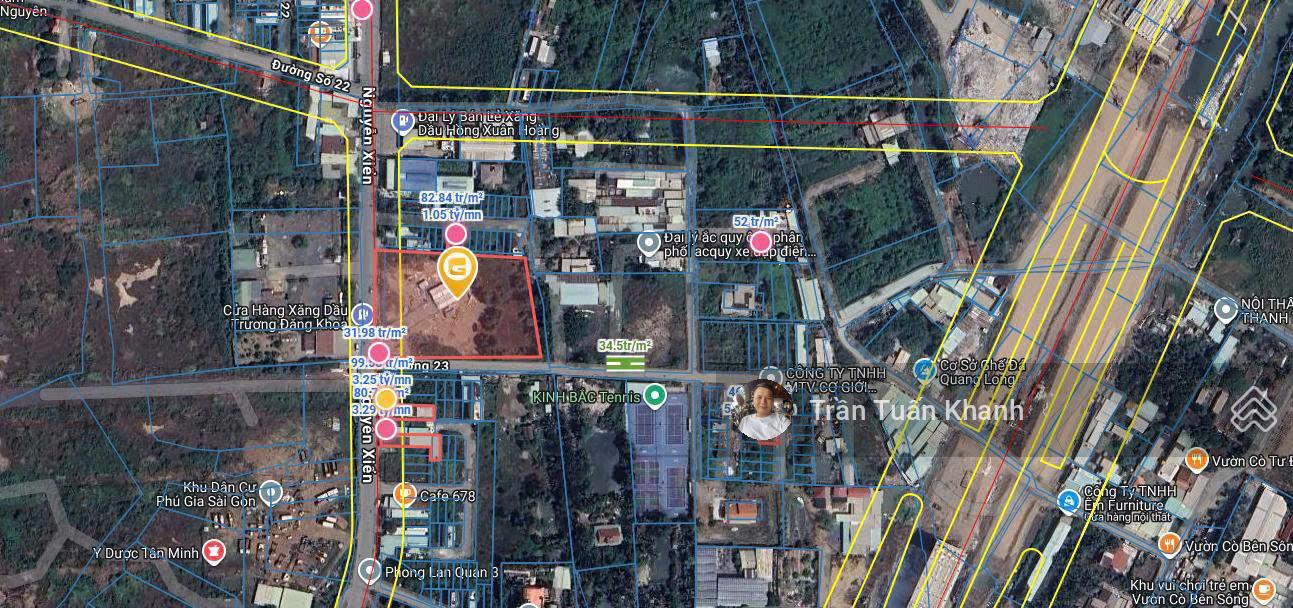 GÓC 2 MT NGUYỄN XIỂN VÀ ĐƯỜNG 23, THỦ ĐỨC, DT 6500 M2 , CTXD 25 TẦNG , GIÁ 28 TR/M2