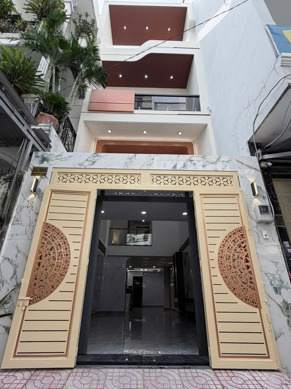 Bán nhà mới 100% - hẻm 12m Nguyễn Hữu Tiến, Quận Tân Phú. DT: 4x16m - Nhà 2 lầu mới đẹp 10,1 tỷ TL