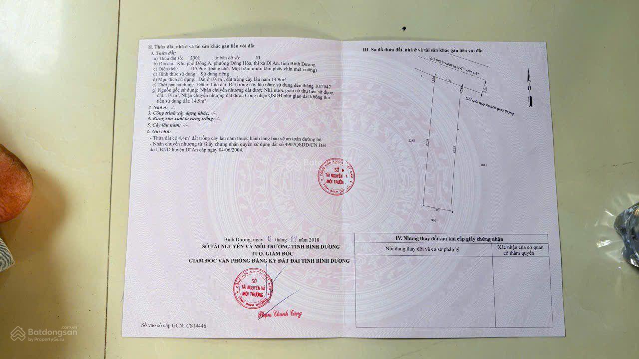 Đất mặt tiền dg sng ánh đông hòa dĩ an dt 116m ngg5 gần trường gần chợ giá 5ty750 lh 0906 309 *** Đất mặt tiền dg sng ánh đông hòa dĩ an dt 116m ngg5 gần trường gần chợ giá 5ty750 lh 0906 309 ***