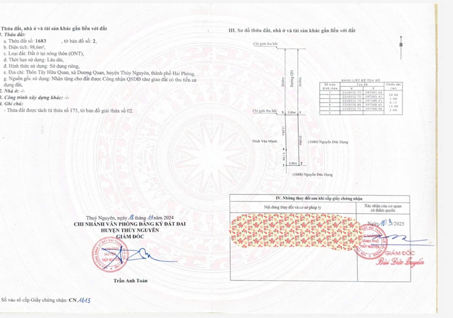 Bán lô đất 100m2 Ngang 5m, Vuông vắn gần Khu D, dễ dàng kết nối đến các khu TĐC và TTHC Thành Phố.