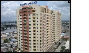 Cho thuê chung cư Khánh Hội 1, đường Bến Vân Đồn, phường 1, Q4, diện tích 75m² 2PN, 2WC, lầu cao