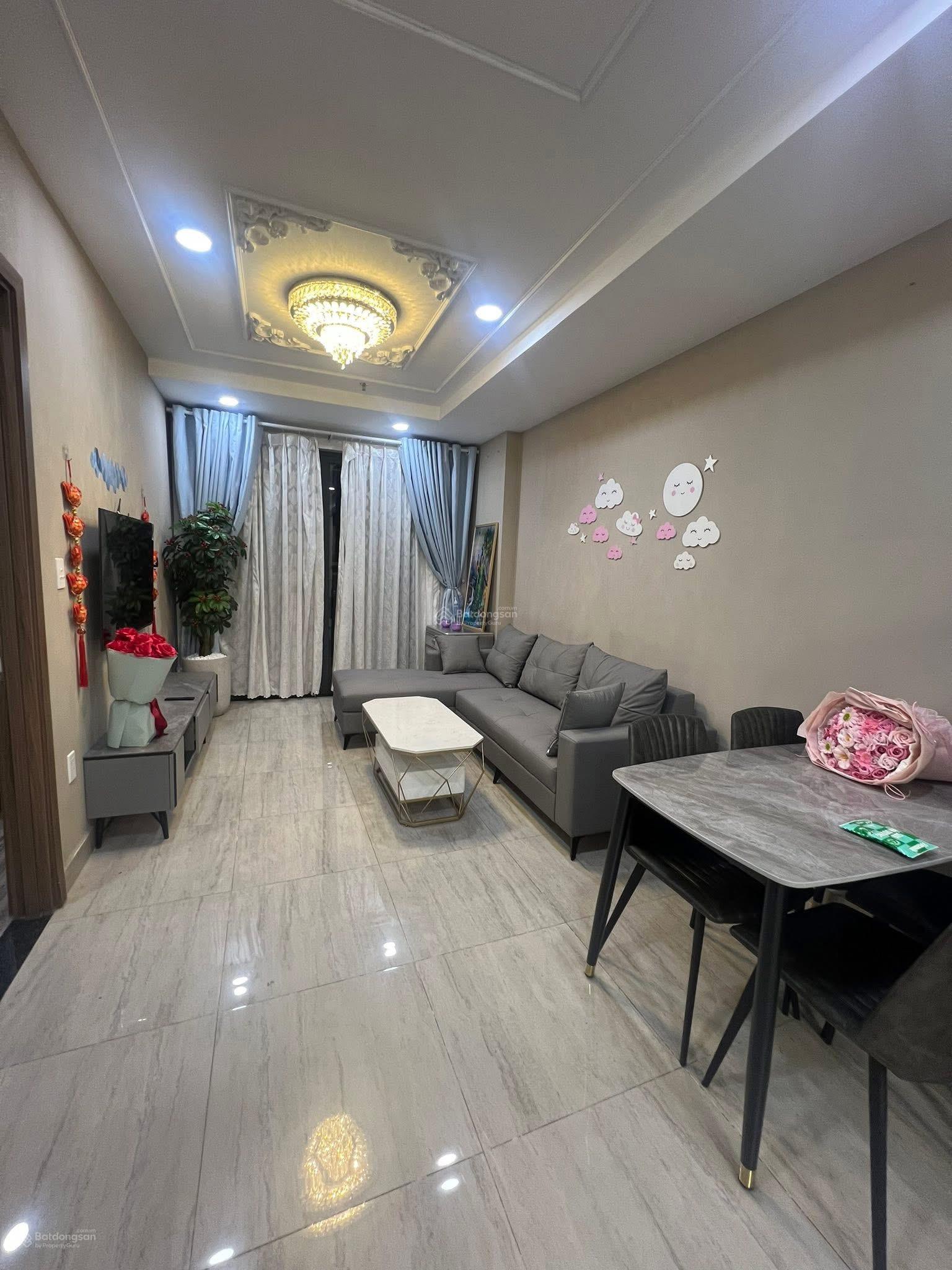 Cho thuê chung cư Biconsi Tower Chợ Đình Phường Phú Lợi 2PN-2WC Full Nội Thất