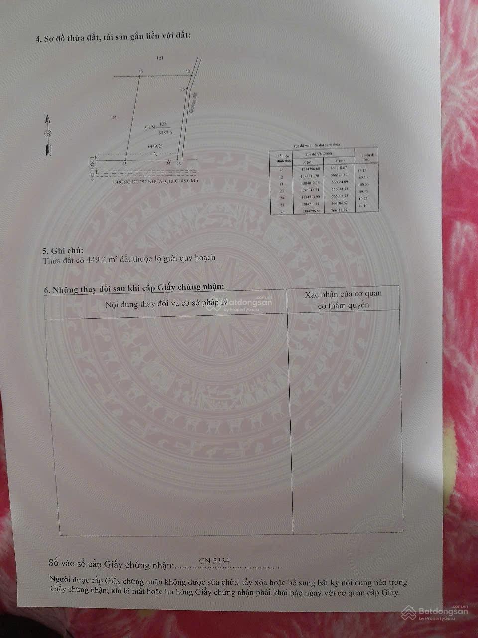 Bán đất tại ĐT 795, Thạnh Bắc, Tân Biên, Tây Ninh, 35 tỷ, MT 280m sử dụng hơn 70000 m2 giá siêu hời