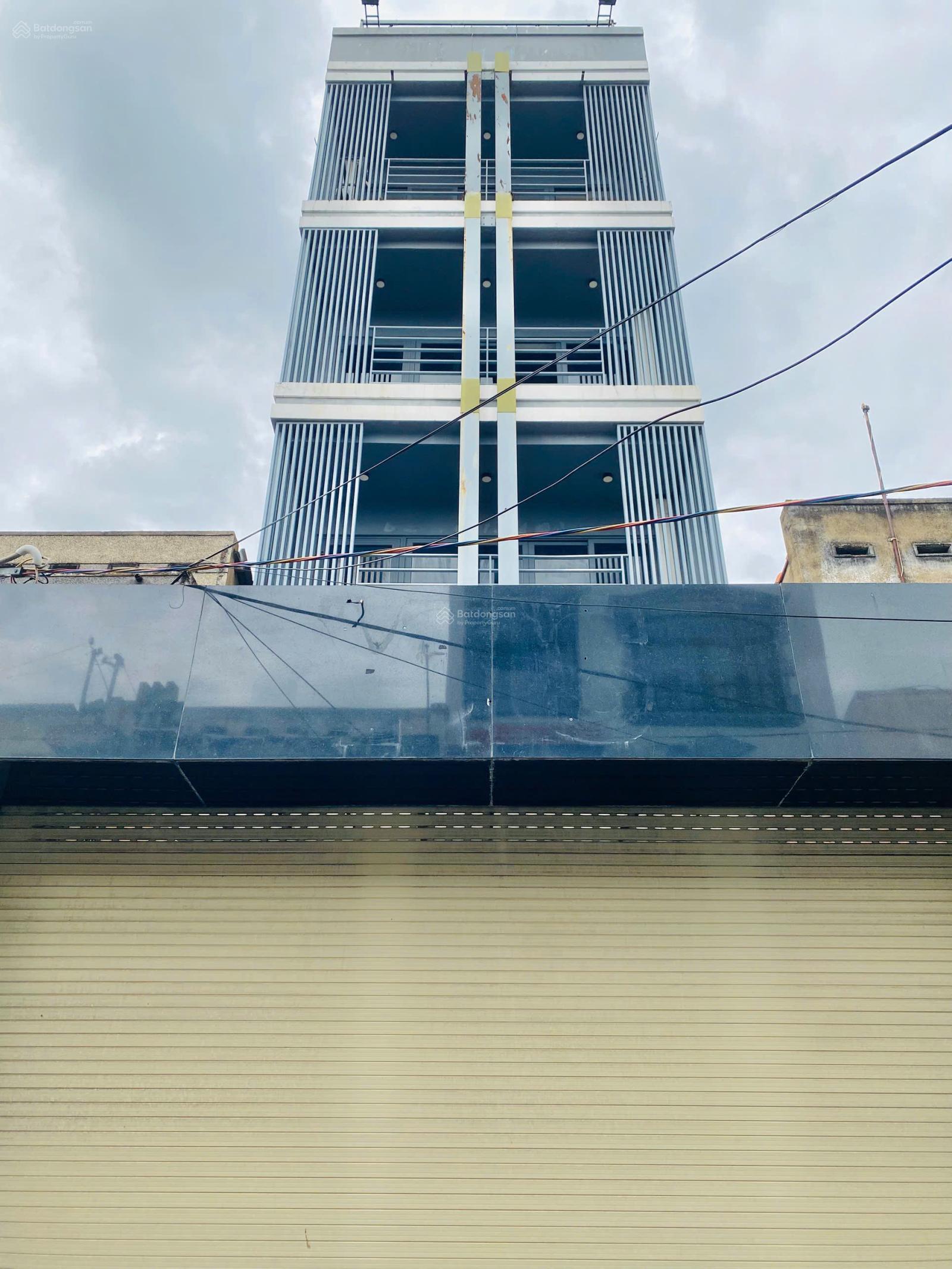 Bán nhà 6 tầng có thang máy ngay mặt tiền Nơ Trang Long, 99m2, giá bán 17,5 tỷ ( chốt )