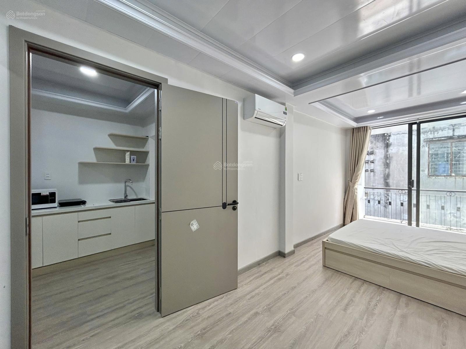 Cho thuê căn hộ 1PN 40m2 bancol | Gần Cầu Ông Lãnh, Chợ Bến Thành Q1, đầy đủ tiện nghi,LH tư vấn