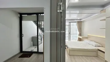 Cho thuê căn hộ 1PN 40m2 bancol | Gần Cầu Ông Lãnh, Chợ Bến Thành Q1, đầy đủ tiện nghi,LH tư vấn